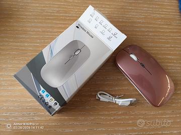 Mouse ricaricabile wifi e bluetooth come nuovo