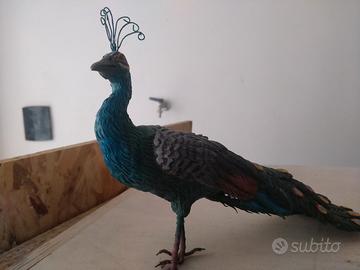 pavone presepe napoletano 