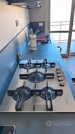 Piano cottura a gas Hotpoint Ariston, 5 fuochi