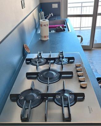 Piano cottura a gas Hotpoint Ariston, 5 fuochi