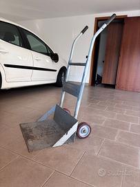 Carrello portapacchi in acciaio