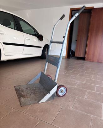 Carrello portapacchi in acciaio