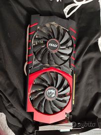 MSI Nvidia GTX 970 GAMING 4G Scheda Video, Nero