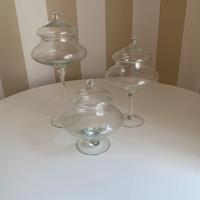 Alzatine in vetro.Posso venderle singolarmente.