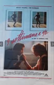 Locandina 9 settimane e 1/2 Rourke e Kim h67x34L.