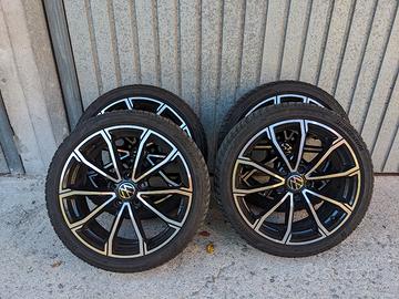 Cerchi in lega 18'' + gomme invernali 225/40R18