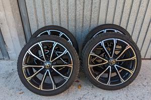 Cerchi in lega 18'' + gomme invernali 225/40R18