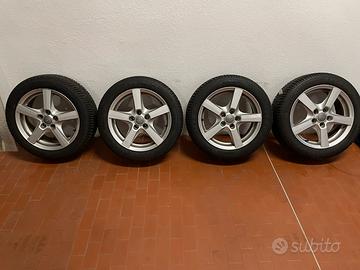 Cerchi 16” Audi vw e pneumatici invernali