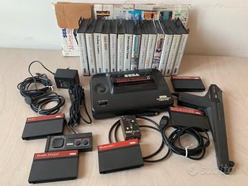 Lotto Sega Master System 19 giochi piu console