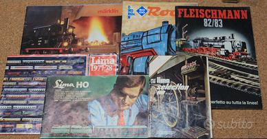 Lima Marklin, Roco, Fleischmann cataloghi
