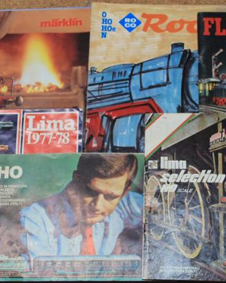 Lima Marklin, Roco, Fleischmann cataloghi