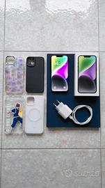 iPhone 14 Blue Midnight 128 GB + accessori