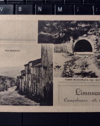 Vecchia cartolina di Limosano