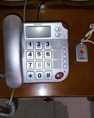 Telefono con pulsante sos