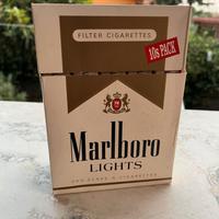 Contenitore Vintage Marlboro Light anni 90