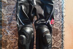 pantaloni moto 52 dainese uomo pelle