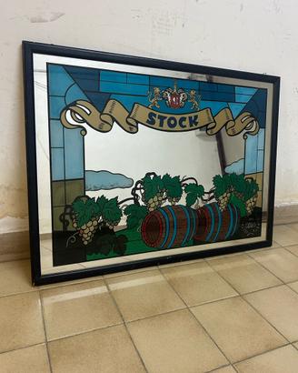 Specchio pubblicitario liquori Stock - Vintage