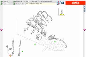 Cavo gas Aprilia MX 125 AP8114361