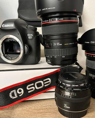Kit Macchina fotografica Canon EOS 6D