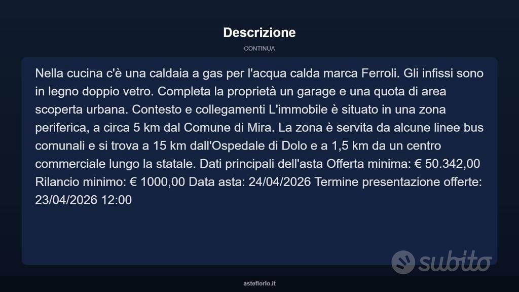 Appartamento – Mira, Malcontenta - Vista 4