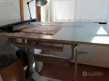 Tavolo vintage da disegno bieffe