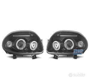 FARI RENAULT CLIO I 98-01 OCCHI ANGEL NERO