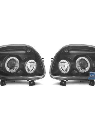 FARI RENAULT CLIO I 98-01 OCCHI ANGEL NERO