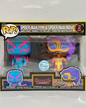 Funko Pop! Spider-Man 2099 & Spider-Man India