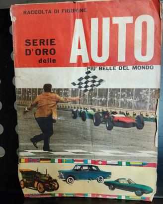 Album Auto più belle del mondo Baggioli 1965