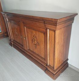 Credenza classica di noce Bassano 