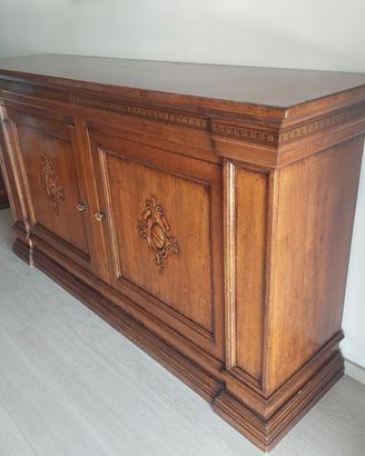 Credenza classica di noce Bassano 