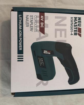 NEU MASTER Sparachiodi a Batteria, 2-in-1 4V nuovo