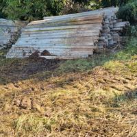 Pali in cemento per vigneto( vendemmia meccanica)