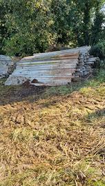 Pali in cemento per vigneto( vendemmia meccanica)