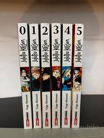 Manga Jujutsu kaisen 0-5