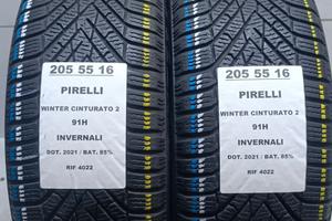 2 GOMME 205 55 16 PIRELLI INV RIF4022
