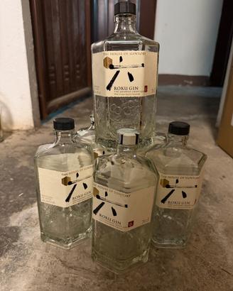 Gin Roku (bottiglia vuota)