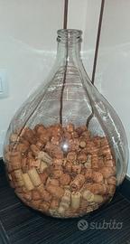 Damigiane in vetro ornamentali design casa giardin