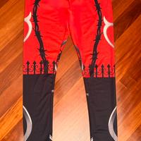 Leggings rossi, neri, grigi