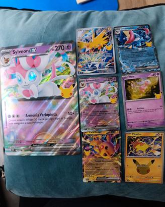 Lotto carte Pokemon: Zapdos, greninja,