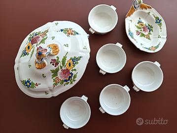Zuppiera in ceramica di Imola