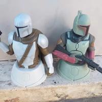 SOLDATI STAR WARS yoda 4 pezzi come nuovi