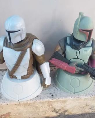 SOLDATI STAR WARS yoda 4 pezzi come nuovi