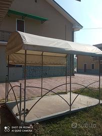 dehor in ferro 2 m x 3,5 m a volta