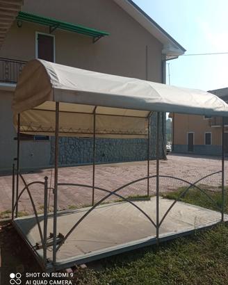dehor in ferro 2 m x 3,5 m a volta