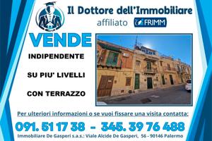 Casa indipendente Via Villagrazia alta