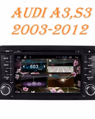 Autoradio navigatore audi a3 s3 android dvd
