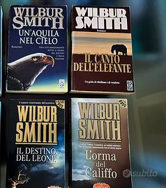Lotto 4 libri Wilbur Smith Romanzi