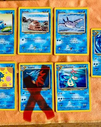 6 Carte Pokémon set Neo Genesis