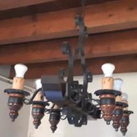 LAMPADARIO D'EPOCA